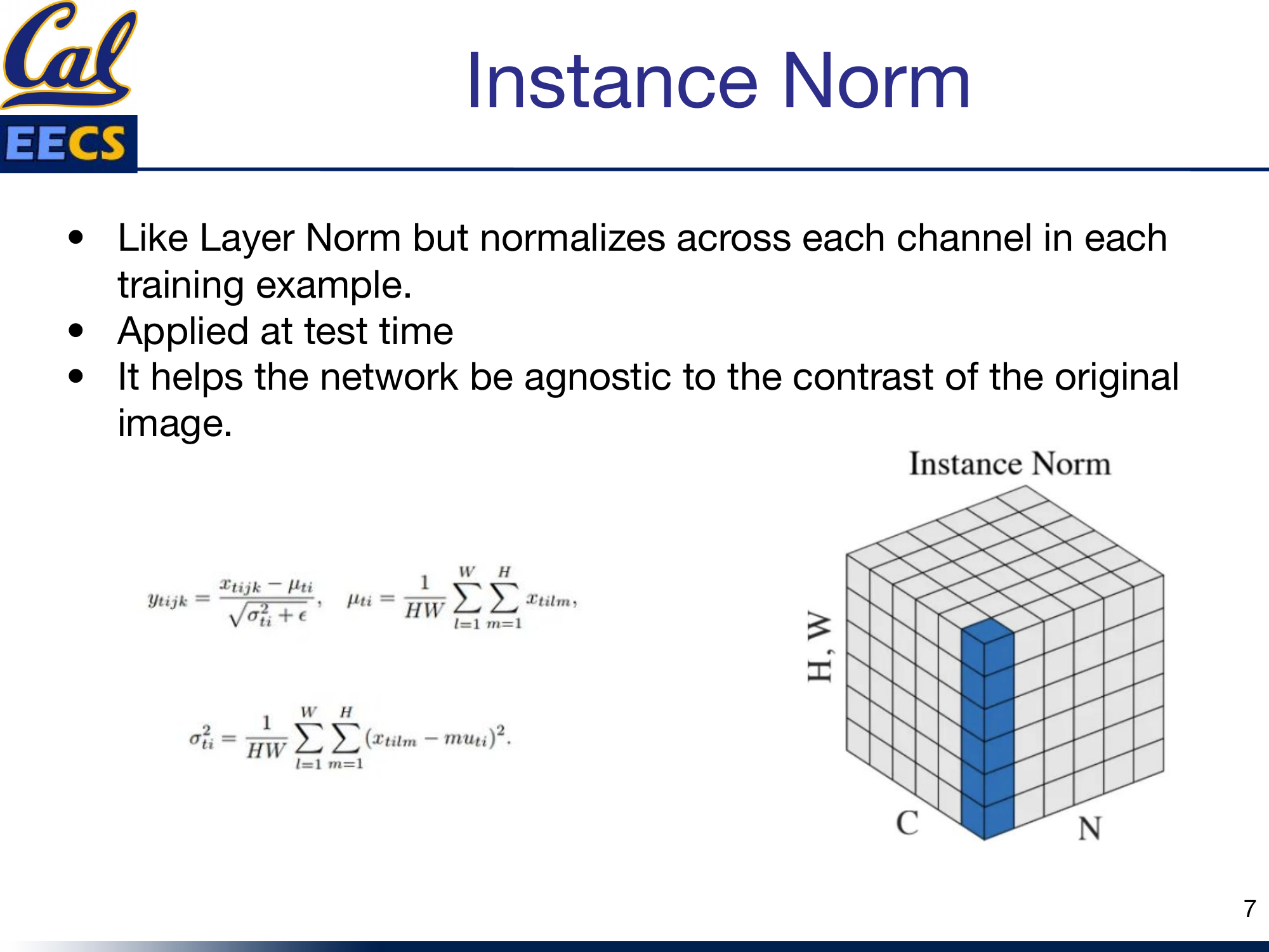 Instance Norm and Weight Norm diagrams