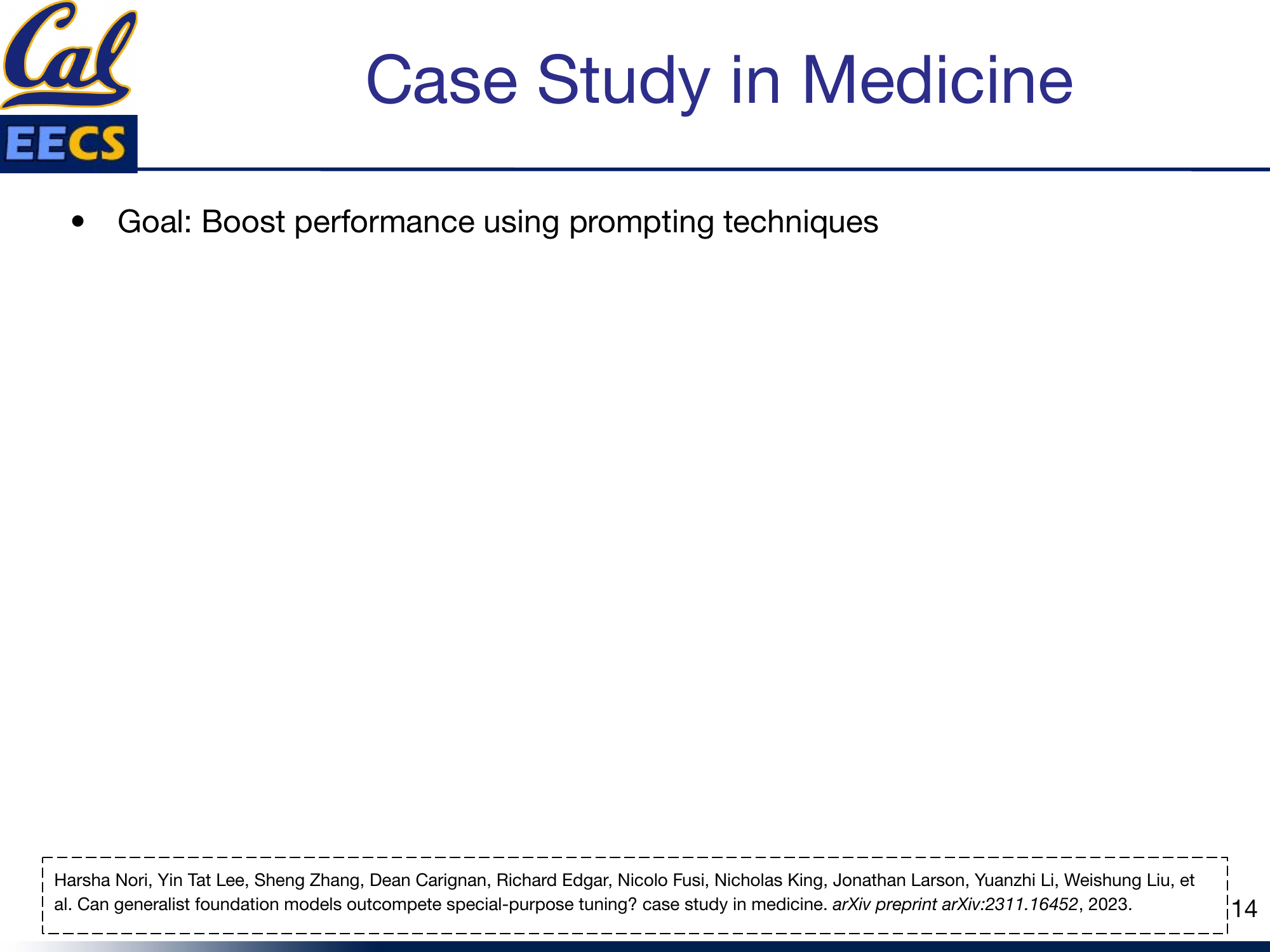 Chart: MedQA accuracy progression from PubMedBERT (38.1%) through various models and strategies to GPT-4 Medprompt (90.2%)